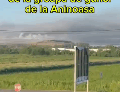 Incendiul de la groapa de gunoi din Aninoasa nu este încă stins. Fumul dens afectează întreaga zonă – inclusiv municipiul Târgoviște.