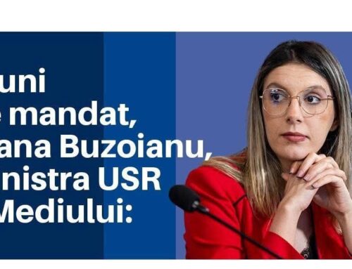 În 2 luni de mandat, ministra USR a Mediului, Diana Buzoianu, a început curățenia într-un minister unde risipa și privilegiile erau regulă